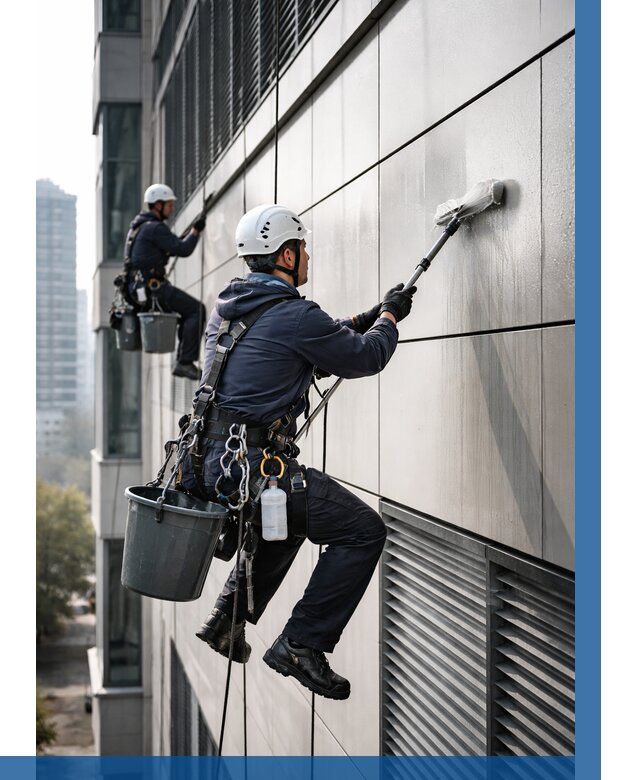 Мойка вентилируемого фасада в Гудермесе от 256 р. | ВЫСОТНИК-Гдр