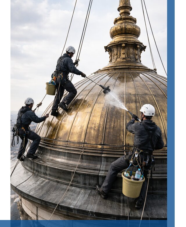 Мойка куполов и шпилей в Гудермесе от 8198 р. - заказать | ВЫСОТНИК-Гдр