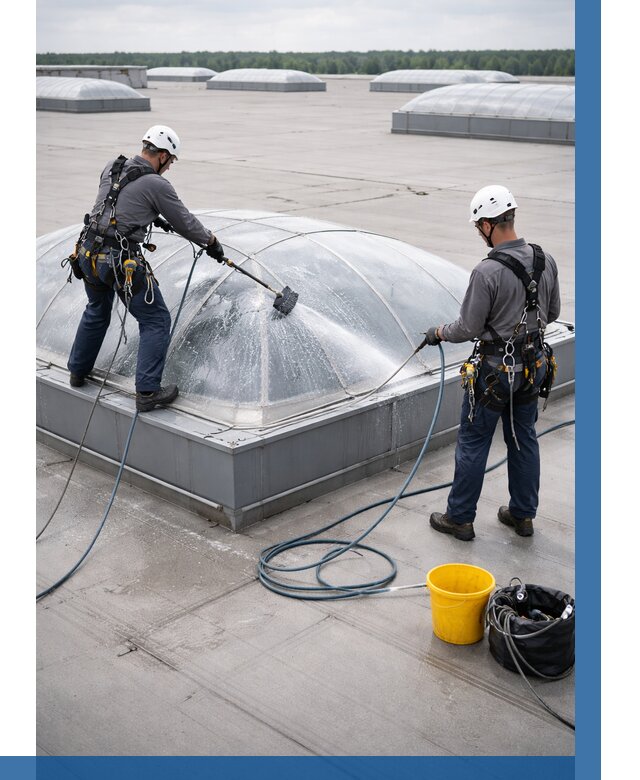 Мойка зенитных фонарей в Гудермесе, заказать от 4611 р. | ВЫСОТНИК-Гдр