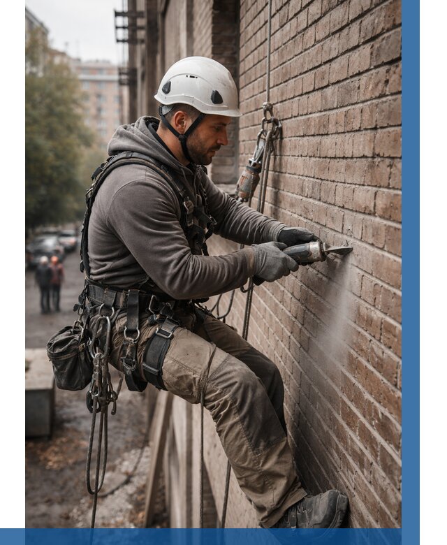 Расшивка кирпичных швов в Гудермесе от 615 р. | ВЫСОТНИК-Гдр