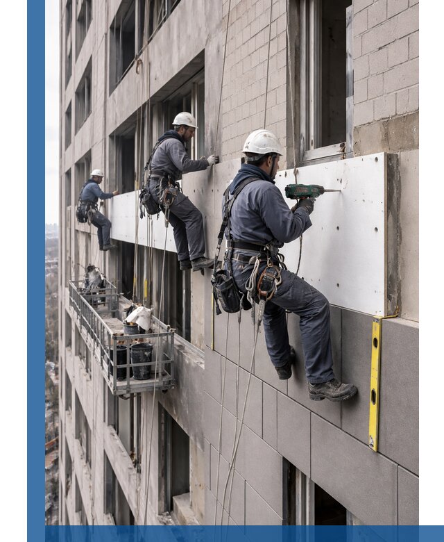 Монтаж фасадных термопанелей высокого качества в Гудермесе