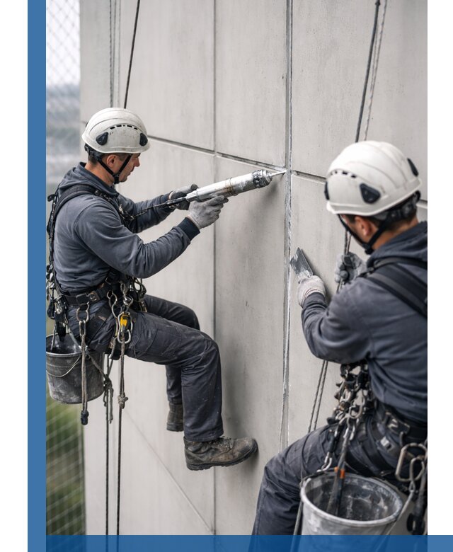 Первичная герметизация швов фасадов и кровель в Гудермесе