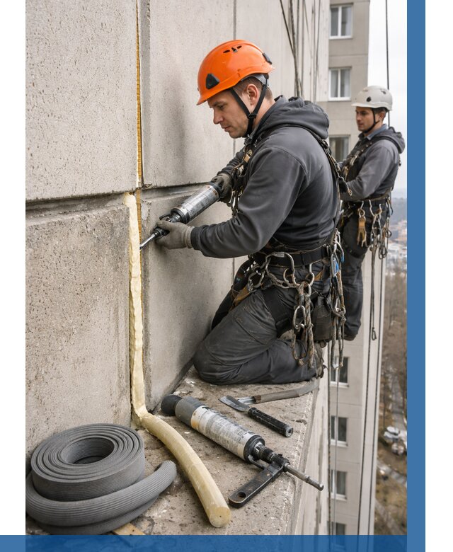 Теплый шов межпанельные швы в Гудермесе от 717 р. | ВЫСОТНИК-Гдр