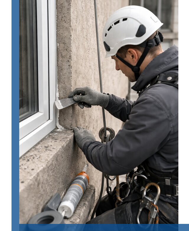 Герметизация монтажных швов окон в Гудермесе с гарантией качества