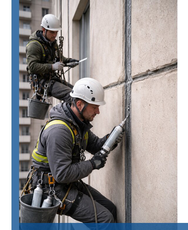 Герметизация деформационных швов фасада в Гудермесе качественно