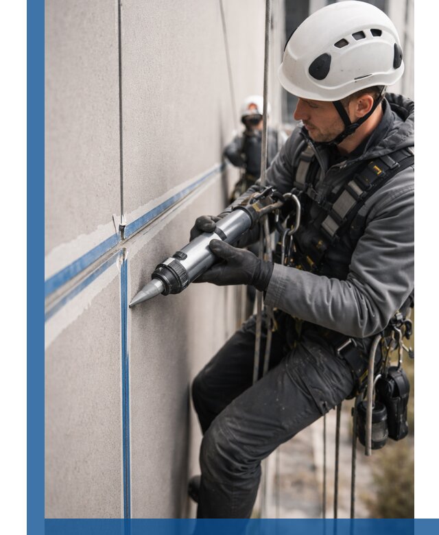 Герметизация стыков фасадных панелей в Гудермесе качественно и быстро