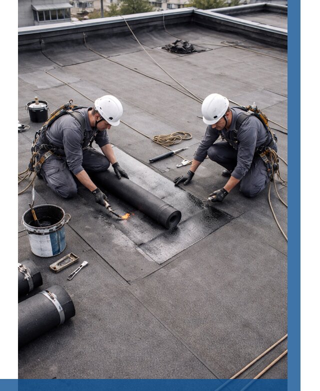 Ремонт мягкой кровли под ключ в Гудермесе от 717 р. | ВЫСОТНИК-Гдр