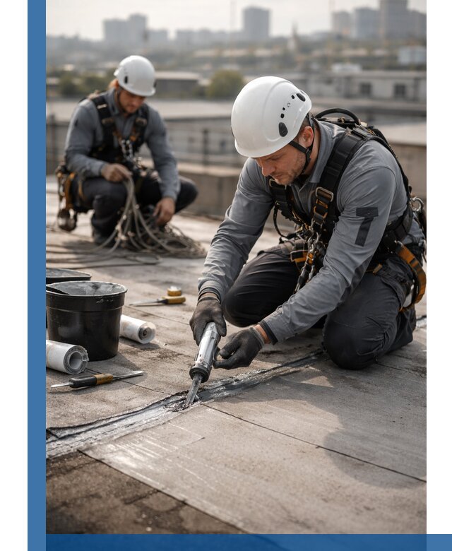 Аварийное и капитальное устранение протечек кровли в Гудермесе