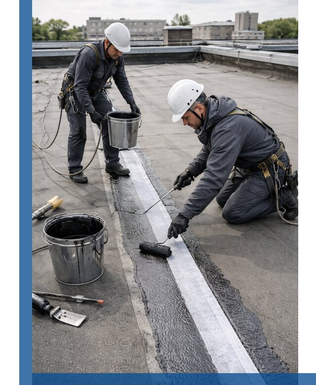 Гидроизоляция кровли мастикой в Гудермесе надежная защита