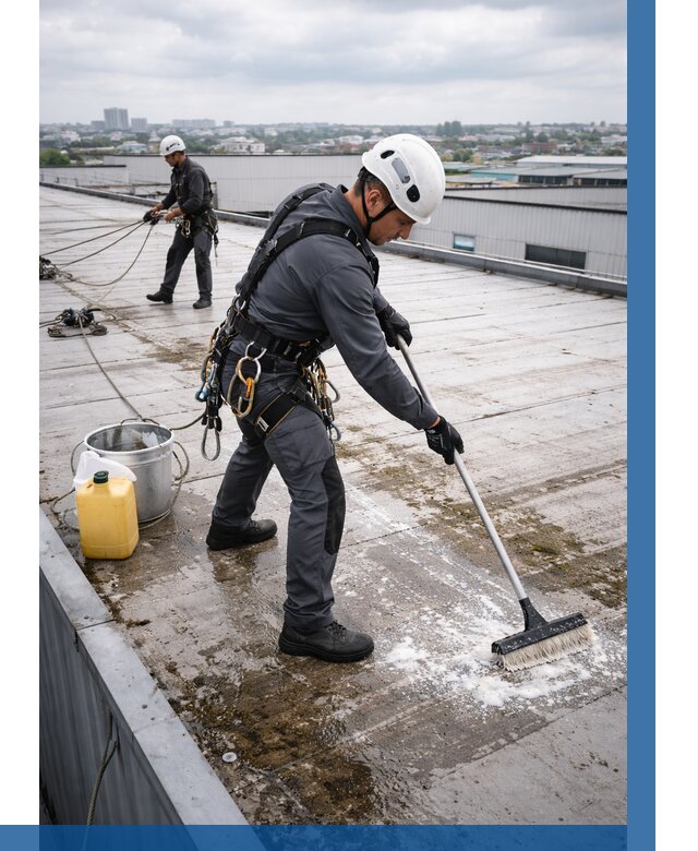 Очистка крыши по графику в Гудермесе от 7685 р. | ВЫСОТНИК-Гдр