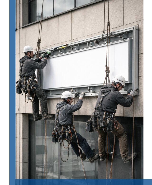 Профессиональный монтаж светового короба под ключ в Гудермесе