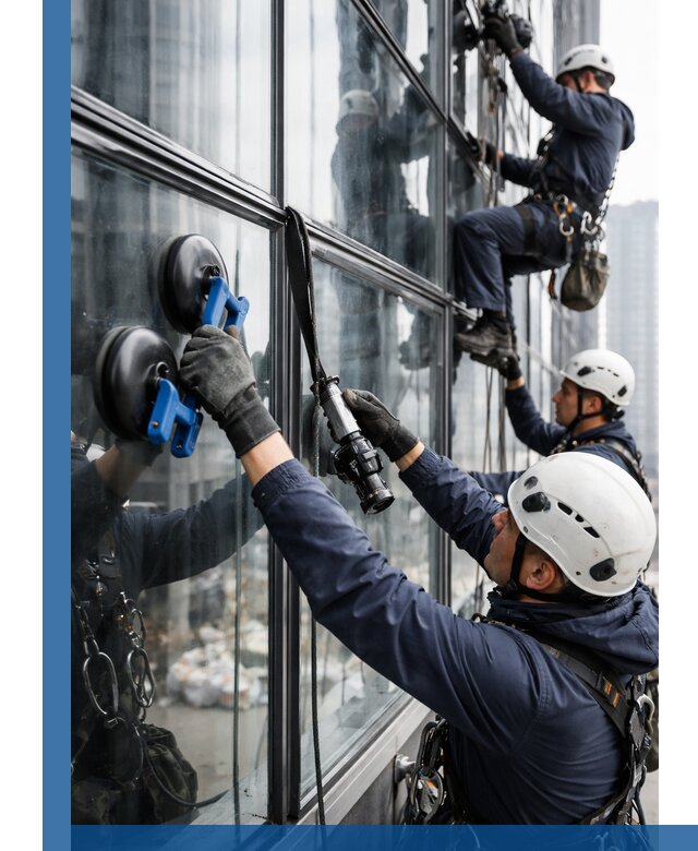 Радиусное остекление фасадов под ключ в Гудермесе с гарантиями