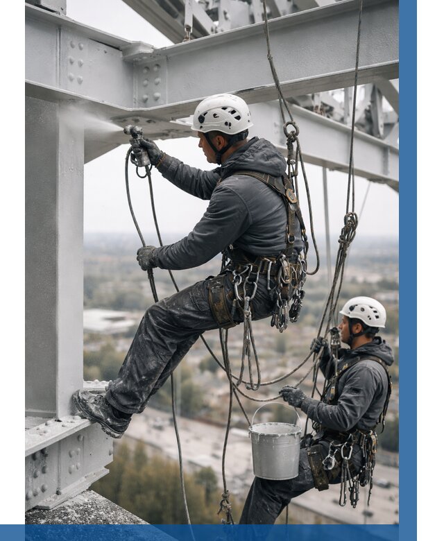 Покраска металлоконструкций на высоте в Гудермесе 359 р |ВЫСОТНИК-Гдр