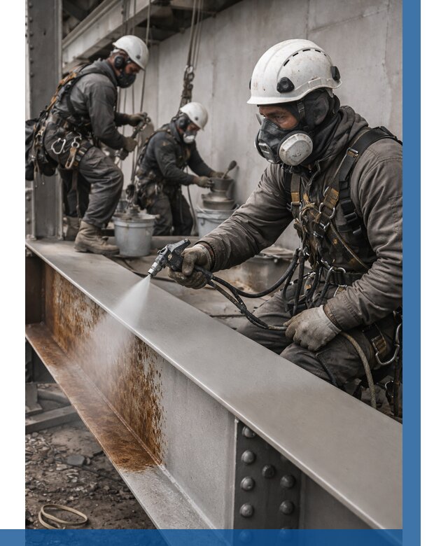 Антикоррозионная покраска металла в Гудермесе от 717 р. | ВЫСОТНИК-Гдр