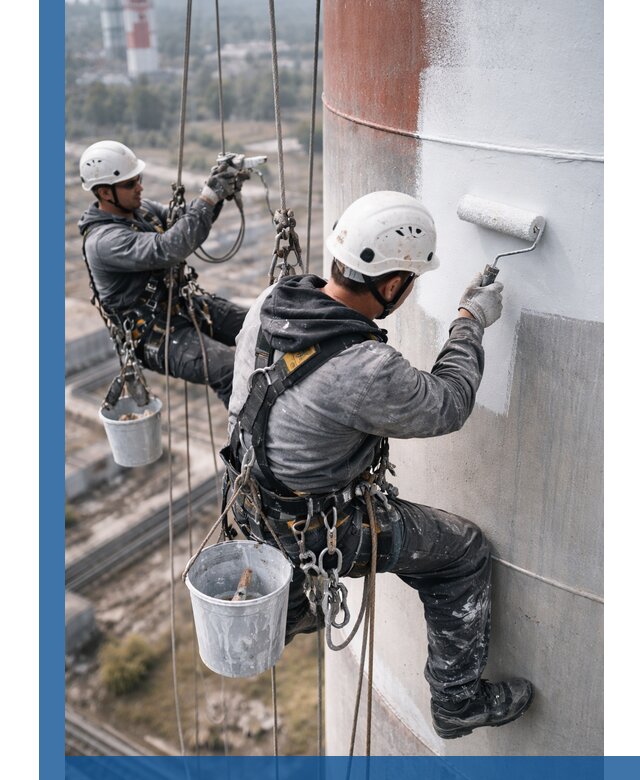 Покраска дымовых труб в Гудермесе: антикоррозийная защита и восстановление