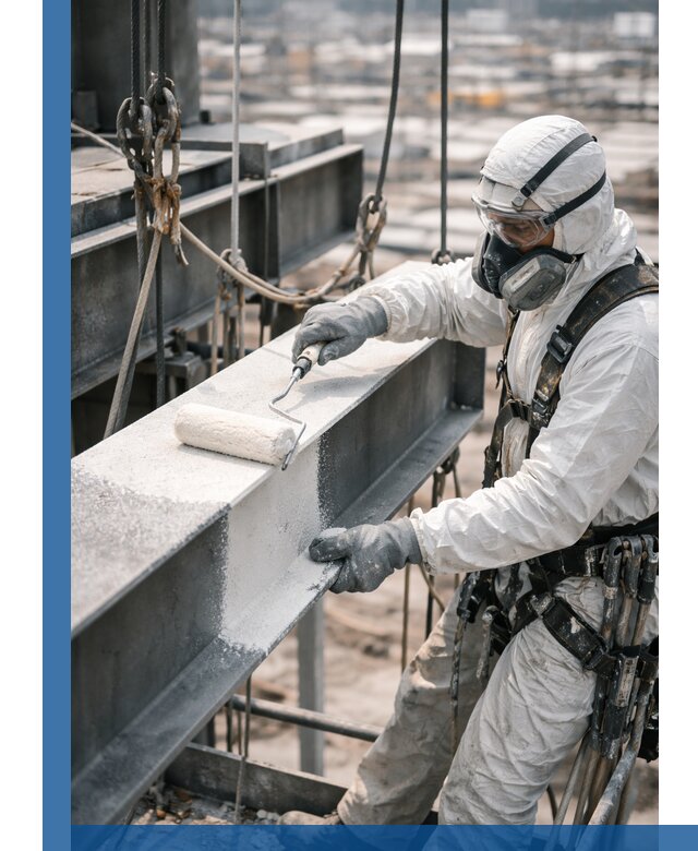 Профессиональная огнезащитная обработка металлоконструкций в Гудермесе