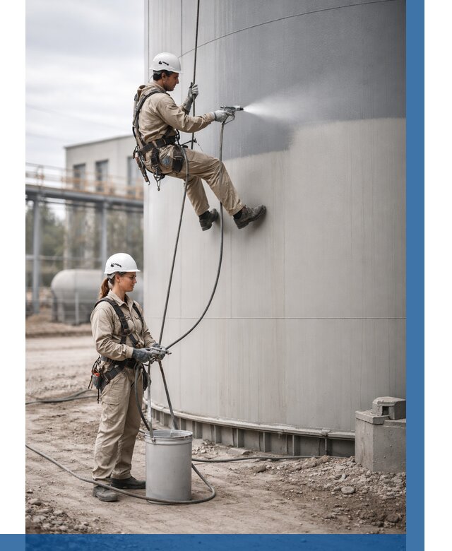 Покраска резервуаров в Гудермесе от 1230 р. | ВЫСОТНИК-Гдр — заказать