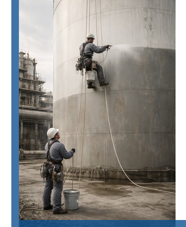 Покраска стальных резервуаров и емкостей в Гудермесе профессионально