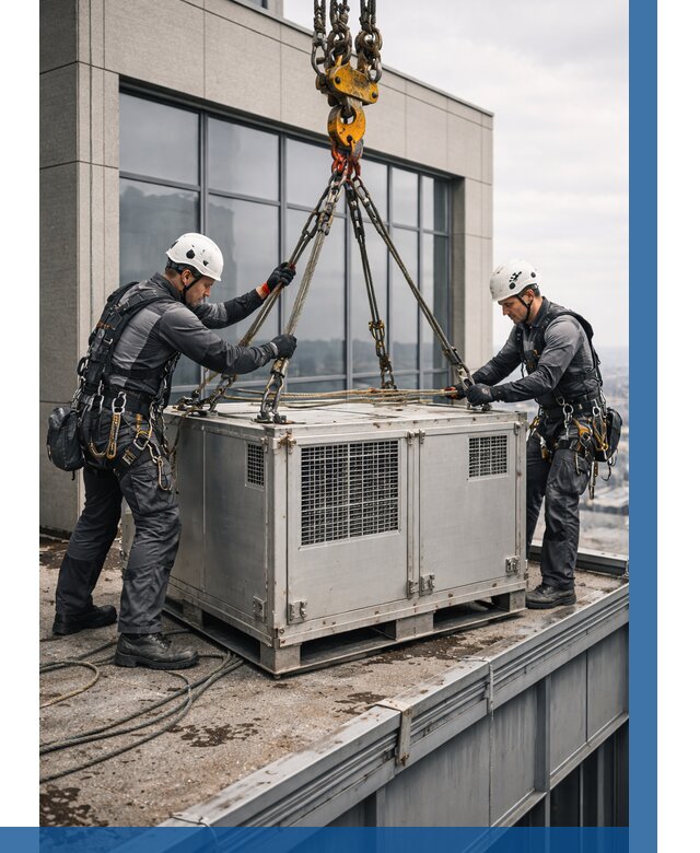 Такелажные работы на высоте в Гудермесе от 8198 р. | ВЫСОТНИК-Гдр