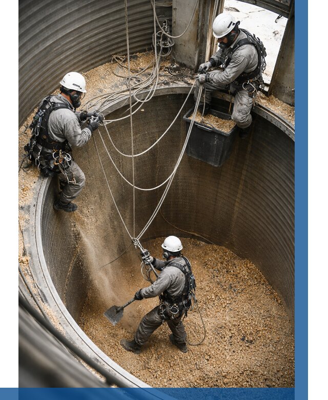 Чистка зерновых бункеров в Гудермесе от 12296 р. | ВЫСОТНИК-Гдр