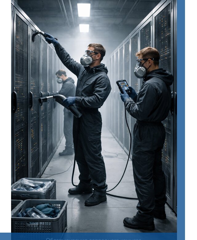 Обеспыливание серверной комнаты в Гудермесе от 4611 р. | ВЫСОТНИК-Гдр