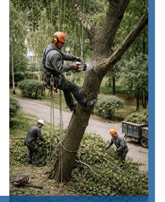 Кронирование деревьев в Гудермесе от 6661 р. | ВЫСОТНИК-Гдр