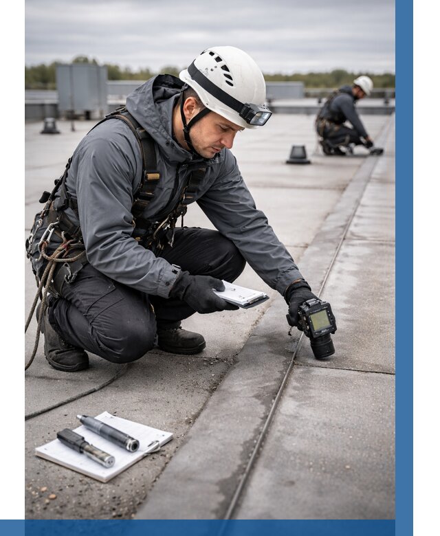 Обследование кровли на протечки в Гудермесе от 4611 р. | ВЫСОТНИК-Гдр