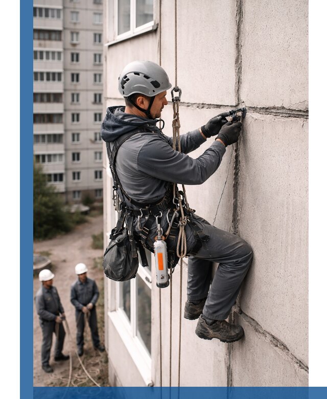 Обследование межпанельных швов и герметизация в Гудермесе