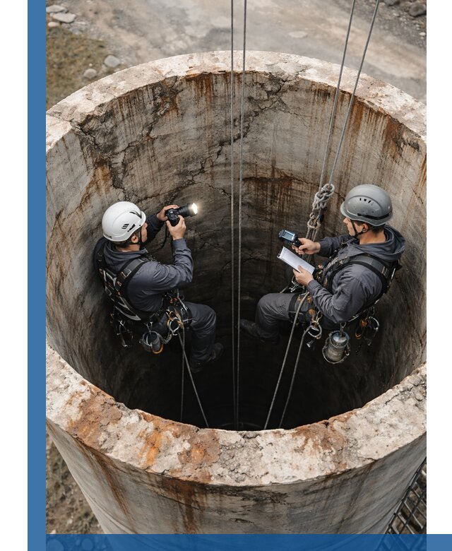 Обследование дымовой трубы: диагностика и оценка состояния в Гудермесе